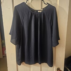 LOFT Navy Women's Blouse